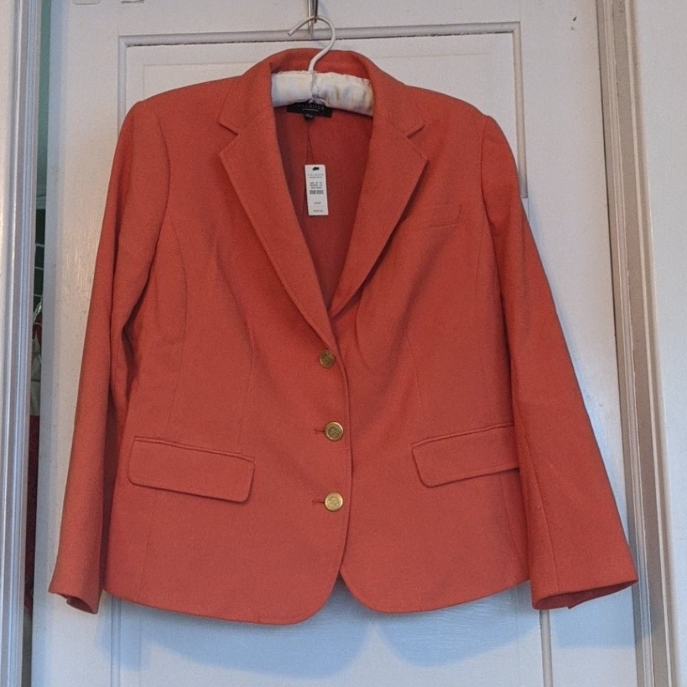 NWT coral Talbot's jacket sz 16wp